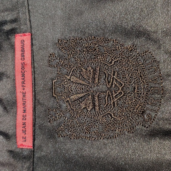 Le Jean De Marithe Francois Girbaud Button Up Shirt Men’s XL Brown Rodeo Rancher - Picture 6 of 13